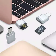 Aliexpress - OTG USB 3.1 C Type-C USB C Card Reader Adapter TF, Micro SD,  High Quality Tiny Mini TF Micro SD Card Reader With Keychain