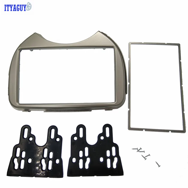 

High quality Double Din Fascia for Micra March RENAULT Pulse Radio CD DVD Stereo Panel Dash Install Fascia