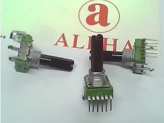 

Taiwan ALPHA potentiometer RK12 type C100K axis length 23MM