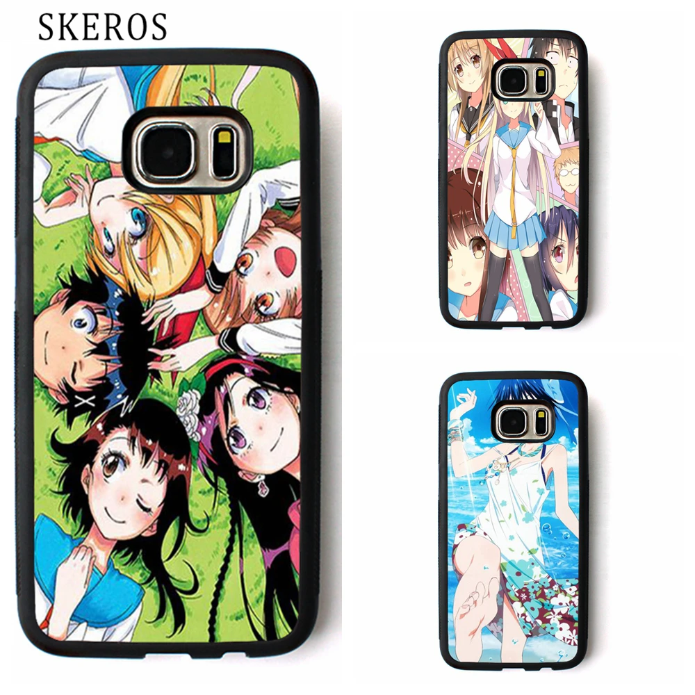 SKEROS Nisekoi 10 крышка чехол для телефона samsung galaxy S3 S4 S5 S6 S7 S8 край edge Plus Note 3 4 5 # разъемная