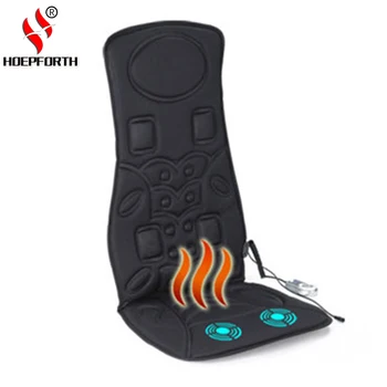 

Heated Back Massage Seat Topper Car Home Office Seat Massager Heat Vibrate Cushion Back Neck Massage Chair Massage Relaxation