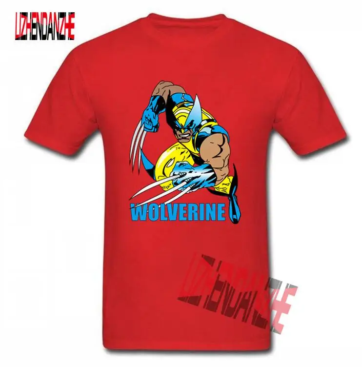 X men Wolveriner Мужская 3D Футболка женские летние хлопковые футболки с короткими