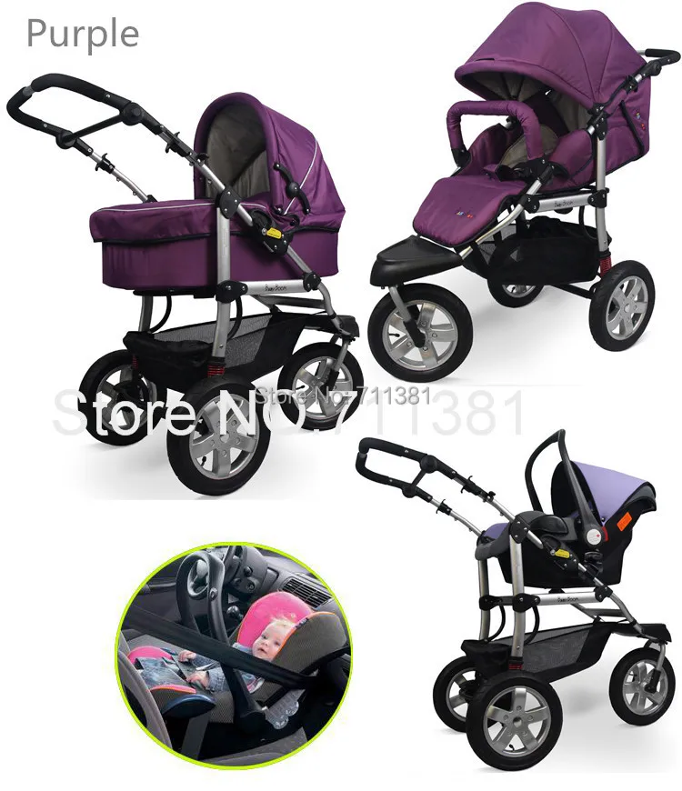 baby car seat and pram set