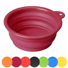Chien chat Pet Silicone pliable voyage alimentation bol eau plat alimentation produit pour animaux de compagnie vêtements accessoires livraison directe #13(China)