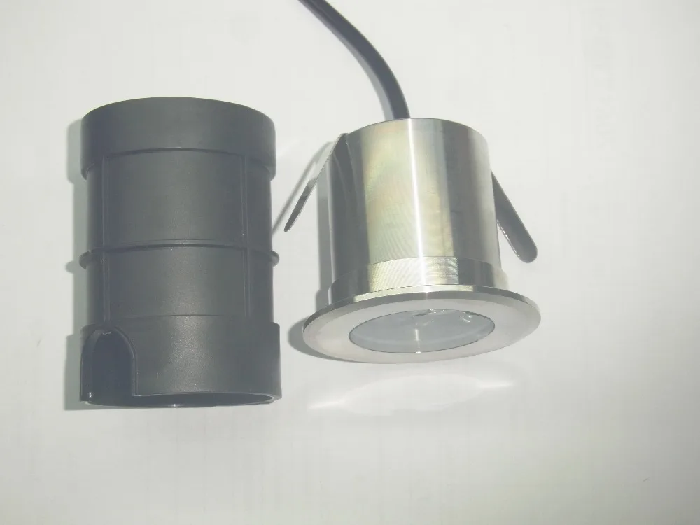 Vendas da Fábrica Subaquática ao ar Ac85-265v à Prova Conduzida Livre 12v Dip68 Água Ip68 Piscina Luzes Lagoa Lâmpadas Fonte Lâmpada 75mm 3w Luz 9 subaquática ao ar livre 12v AC85-265V à