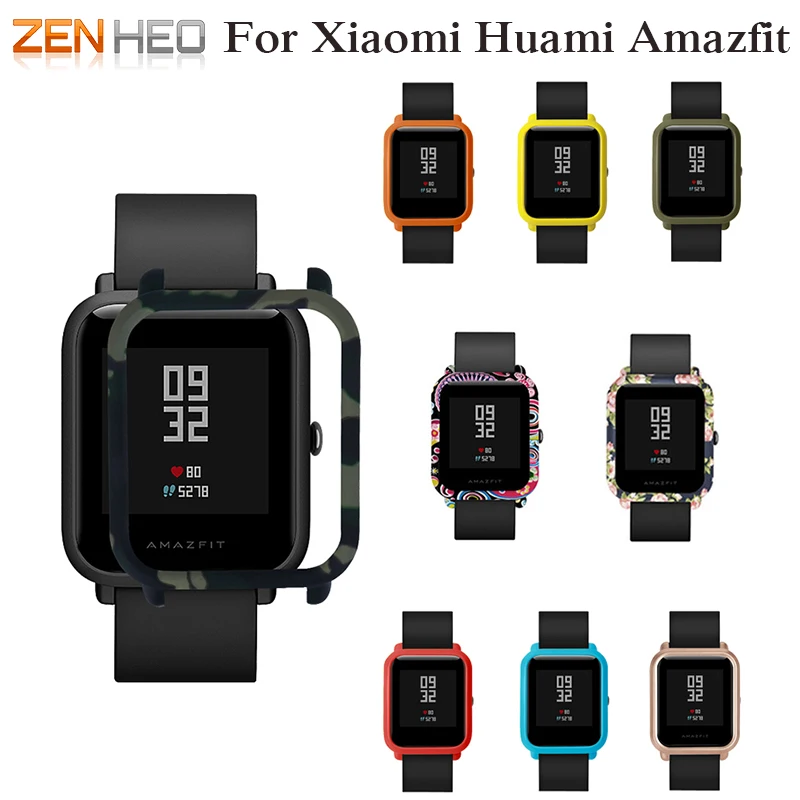 

Slim Colorful Frame PC Case Cover for Xiaomi For Amazfit Bip BIT PACE Lite Youth Watch Protect Shell for Huami For Amazfit Watch