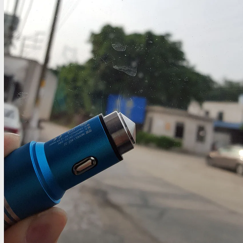 Oem металлические 5 В 3.1A двойной USB адаптер автомобильное зарядное устройство