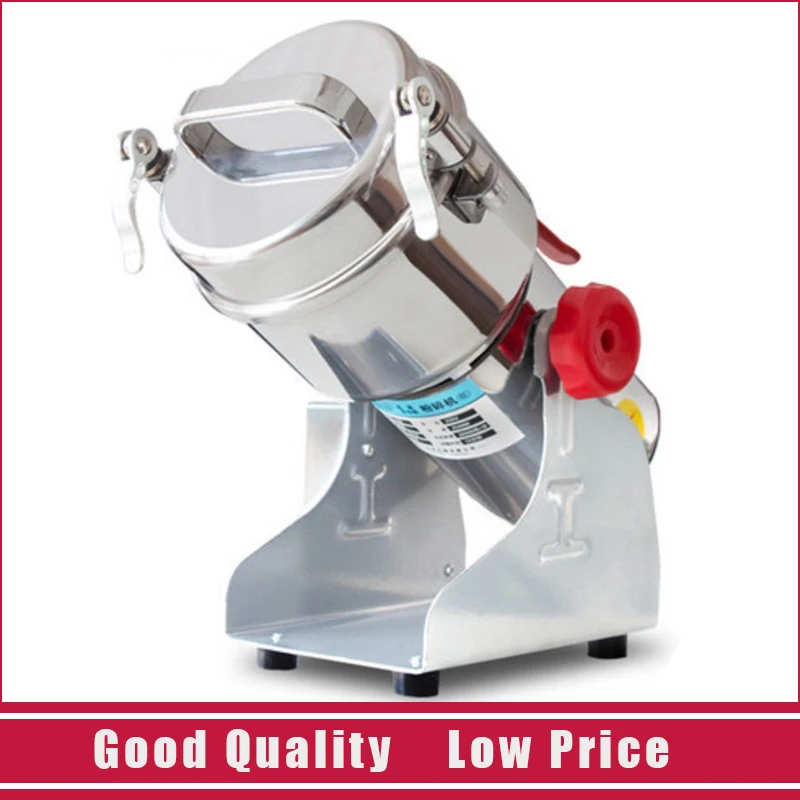 

700g swing type electric herbal powder dry food mills grinder machine ultra-high speed intelligent shredder spices cereals