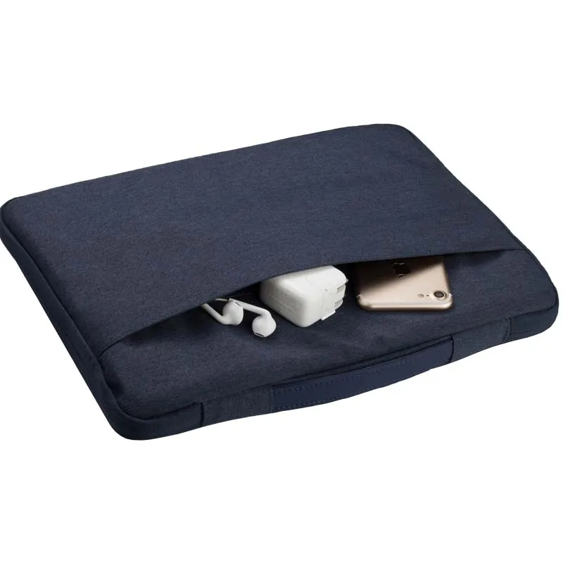 KK&LL For Apple Macbook Air / Pro / Retina / New Air 11 12 13 15- Laptop Notebook Carrying Protective Sleeve Case Bag - Цвет: Dark blue