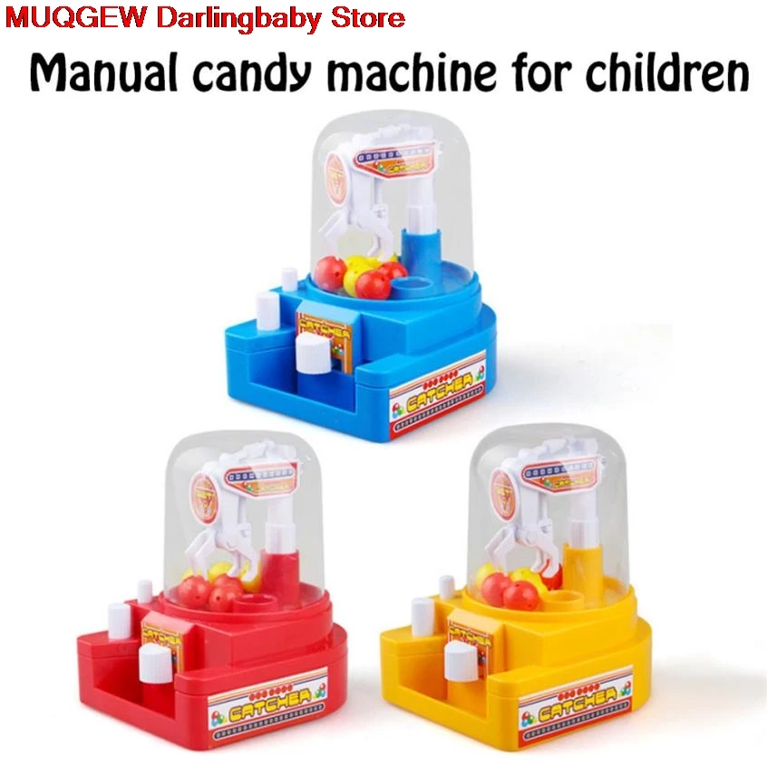 Parenting Doll Machine Grab Ball Candy Catcher Gum Crane Fun Funny