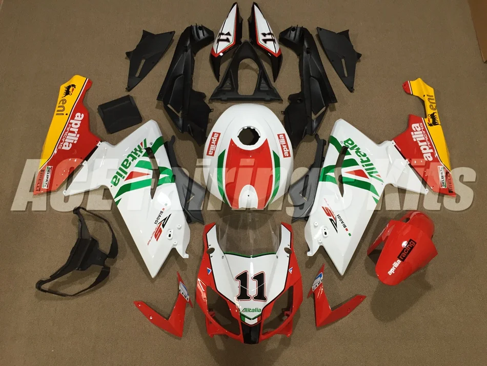

Injection mold New ABS Full Fairing kit Fit for Aprilia RS125 06 07 08 09 10 11 RS 125 2006 2007 2011 Fairings set Number 11