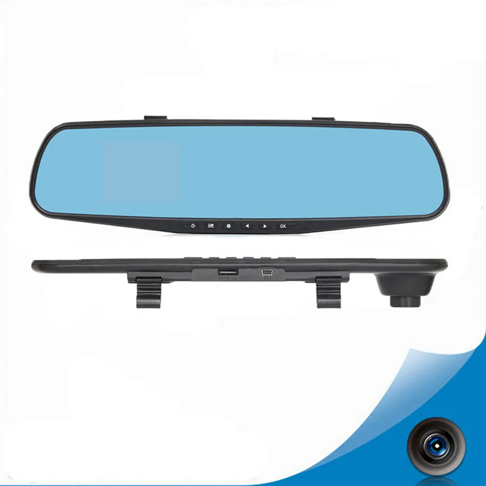 Hot Sale 1080P 2.8 inch HD LCD Car Mirror Camera HD Vehicle DVR Cam Recorder Dashboard A# dropship