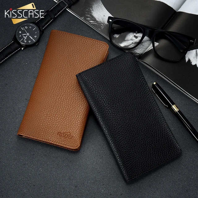 Special Offers KISSCASE Retro PU Phone Bag Case For iPhone 5 5S SE 6 6S 7 Plus PU Leather Phone Wallet Case For Samsung S5 S6 S7 S8 Edge Plus
