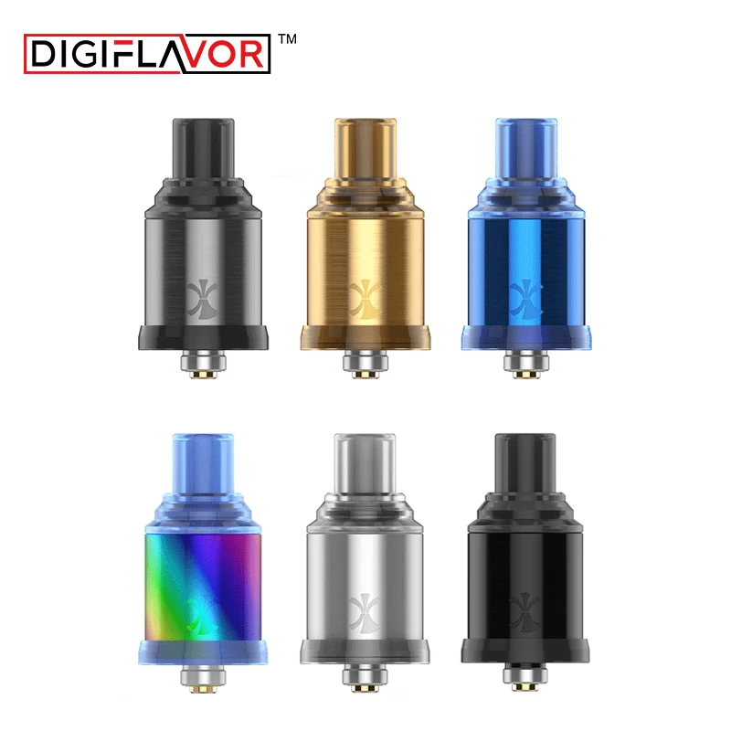 

2pcs/ lot Big sale Vape Tank Digiflavor ETNA MTL RDA 22mm for single coil Mini rda atomizer for Aegis mod vs siren v2 mtl BF pin