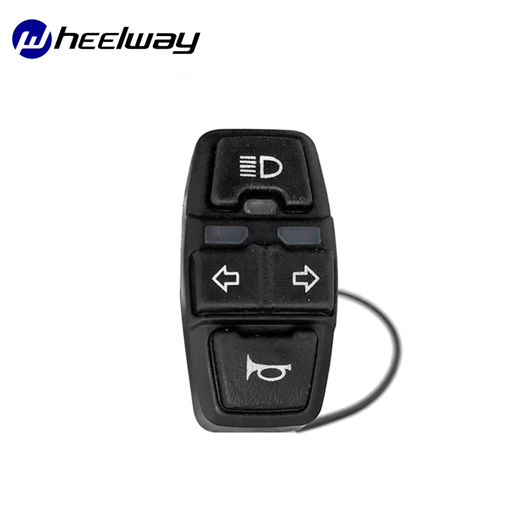 

WHEELWAY Electric bicycle motorcycle ATV switch horn button turn signal electric fog light start handlebar controller switch