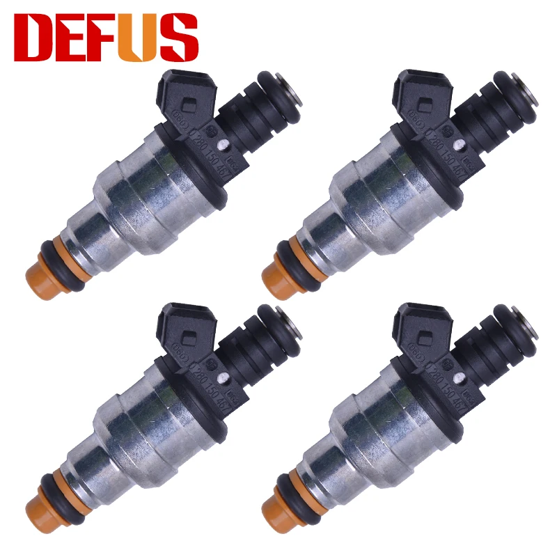 Топливные форсунки DEFUS 4X Bico Injetor для Audi A3 A4 и VW Golf 1.8L Turbo 0280150467 06A906031F |