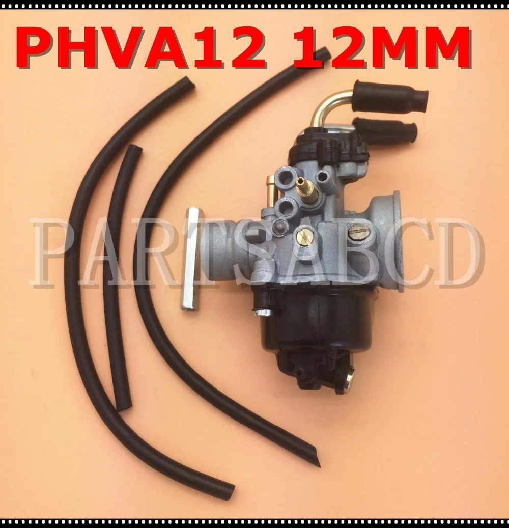 Карбюратор PARTSABCD PHVA 12(PHBN) 12 мм для MALAGUTI 12 25/50 AC Phantom, 50 LC Phantom