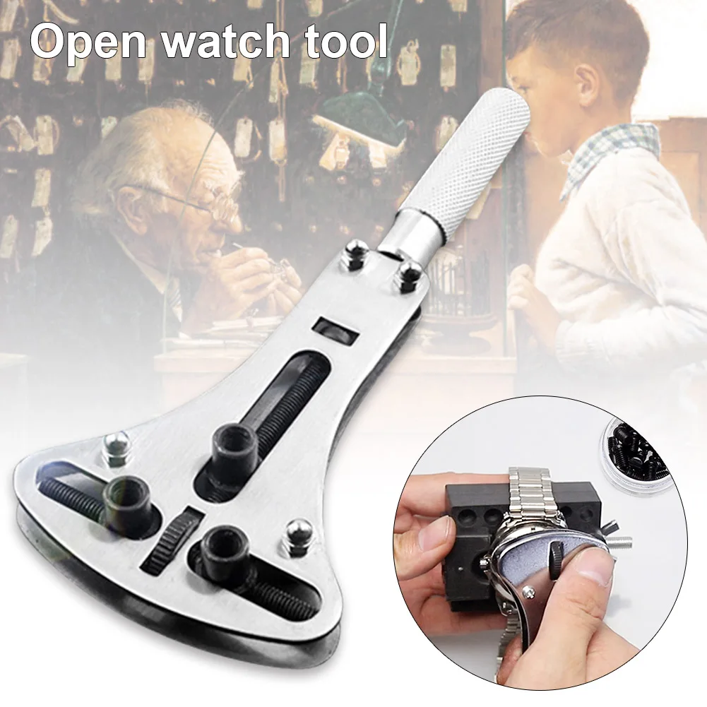 Buy Watch Repair Tool Back Opener Remover Wrench Wrist Watch Case Opener Tools