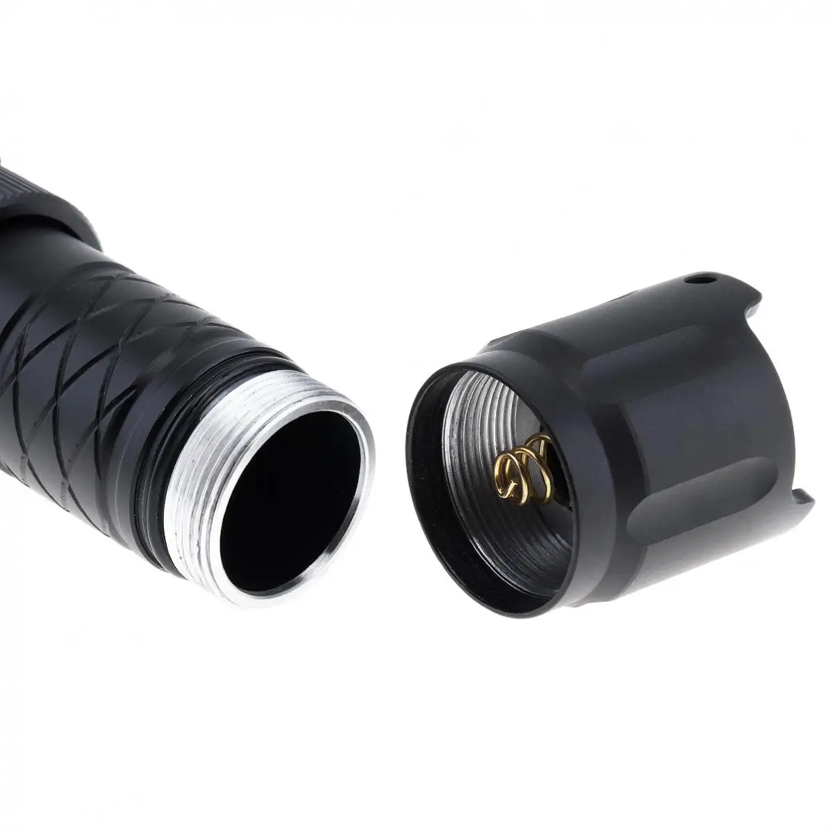 Mini 850 Lumen XPL HD Focus 5 Groups / 14 Modes Zoom Waterproof Flashlight with 200m Range Support One 18650 Battery