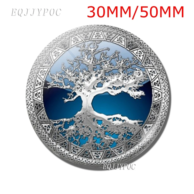 

Silver Tree of Life Fridge Magnet Spring 30mm / 50mm Glass Cabochon Magnetic Refrigerator Stickers Note Holder Home Decoration