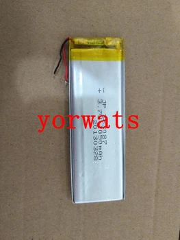 

New Hot A Rechargeable Li-ion Cell 3.7 new lithium ion battery 383087 1050MAH ebook digital MP4 small audio core
