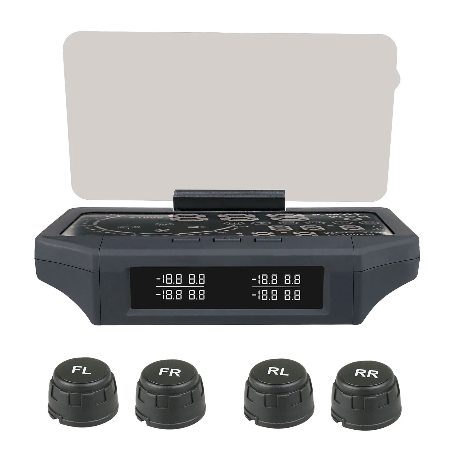 AUTOOL X360 HUD Дисплей TPMS OBD 2 интеллектуальная тележка скорость двигателя напряжение