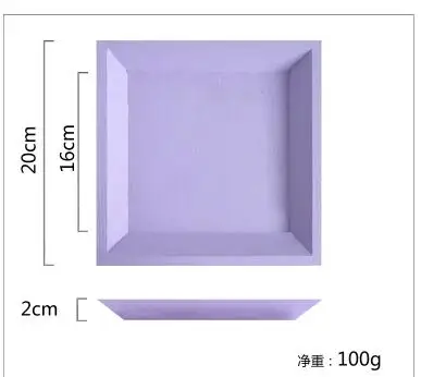 Геометрический деревянный Настольный лоток для хранения на кухне/конфет/закусок/фруктов/поднос для хранения сервировочных подносов Хранение Косметики для домашнего декора MTP03 - Цвет: X9