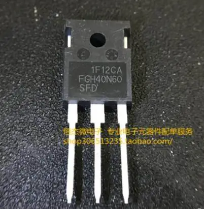

100%New and original FGH40N60SFD FGH40N60 40N60 TO-247 5pcs/lot