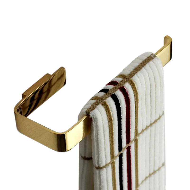 Chrome Towel Bar 20/30 Cm New Nordic Gold Bathroom Towel Ring Brass Bathroom Hrdware Setin
