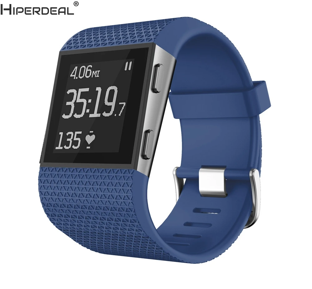 

HIPERDEAL Replacement Wristband Watch Band Strap Clasp Buckle Tool Kit For Fitbit Surge