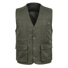 Сезон весна-лето; походный жилет для рыбалки; жилетка для фотографирования; мульти-карман; дышащая одежда из двух предметов; куртка без рукавов для мужчин
