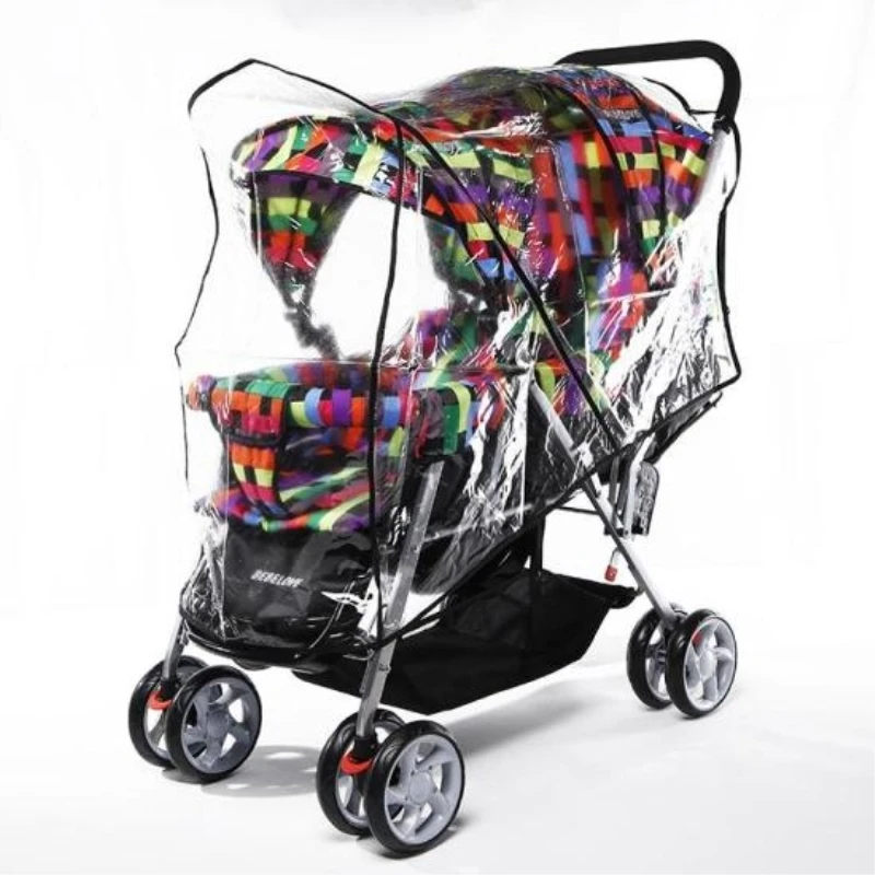 twin stroller rain cover