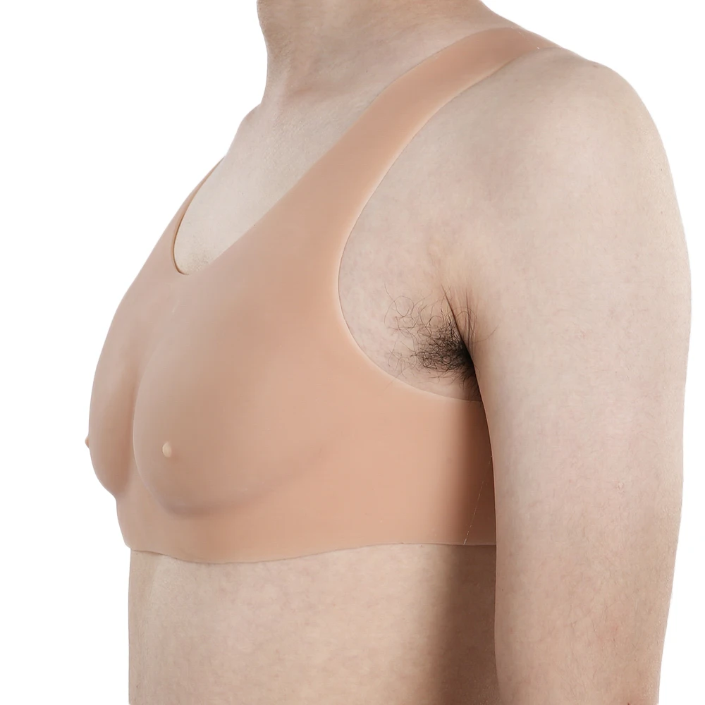 

700gArtificial Silicone Muscles Realistic Fake Breast Muscles For Men‘s Chest Muscle Enlartement Crossdresser Masquerade Cosplay