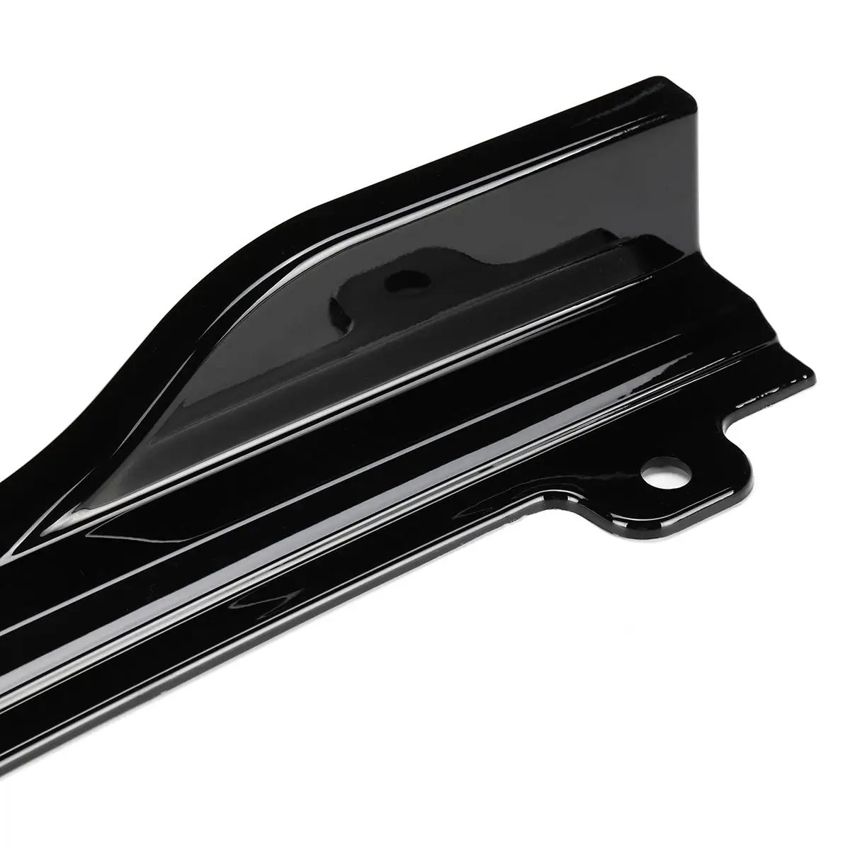 Falda lateral Spoiler cuerpo Kit ala borde brillo negro parachoques Auto partes exteriores Spoiler parachoques para 2018 para Honda Accord 10th Falda lateral Spoiler cuerpo Kit ala borde brillo negro parachoques Auto partes exteriores Spoiler parachoques para 2018 para Honda Accord 10th