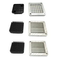 Быстрая Нержавеющая сталь фри картофельные чипсы резаки+ 3 лезвия Размер, фри резак, чипсы резак части