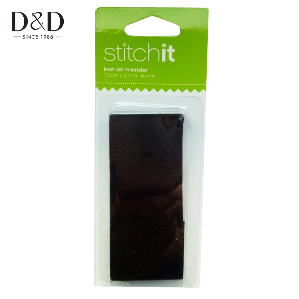 D& D черная железная швейная лента для ремонта одежды, наклейки для одежды, аксессуары