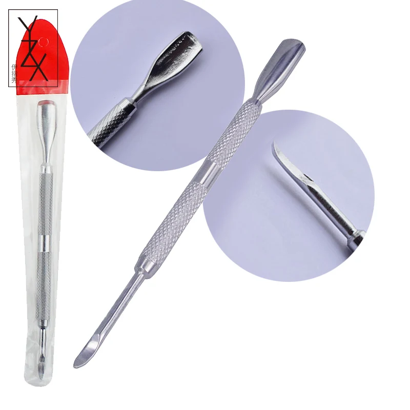 YZX 1pcs Stainless Steel Cuticle 2 Way Finger Dead Skin Nail Cuticle