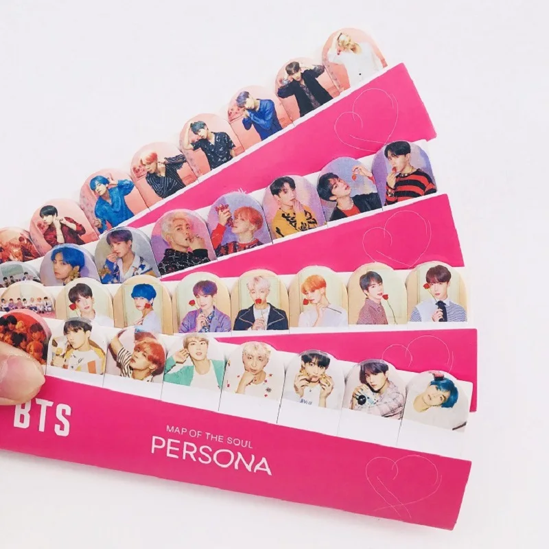 

Kpop Bangtan Boys Sticky Note JUNG KOOK V JIMIN J HOPE SUGA J HOPE RM Note DIY STICKY INDEX Offices SchoolSupplies 240Pcs/Set