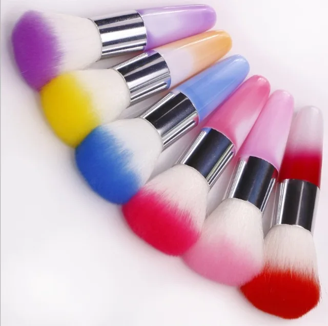 Nail Art Dust Cleaner Brushes Tool For Acrylic UV Gel Powder Remover Kit Brand New Hot Selling High Quality / by dhl 500pcs | Красота и