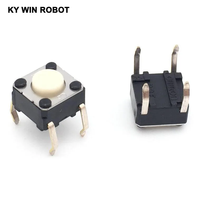 

10PCS/LOT new 6*6*4.3mm switch button B3F-1000 Tact Switch Push Button Tactile Pushbutton