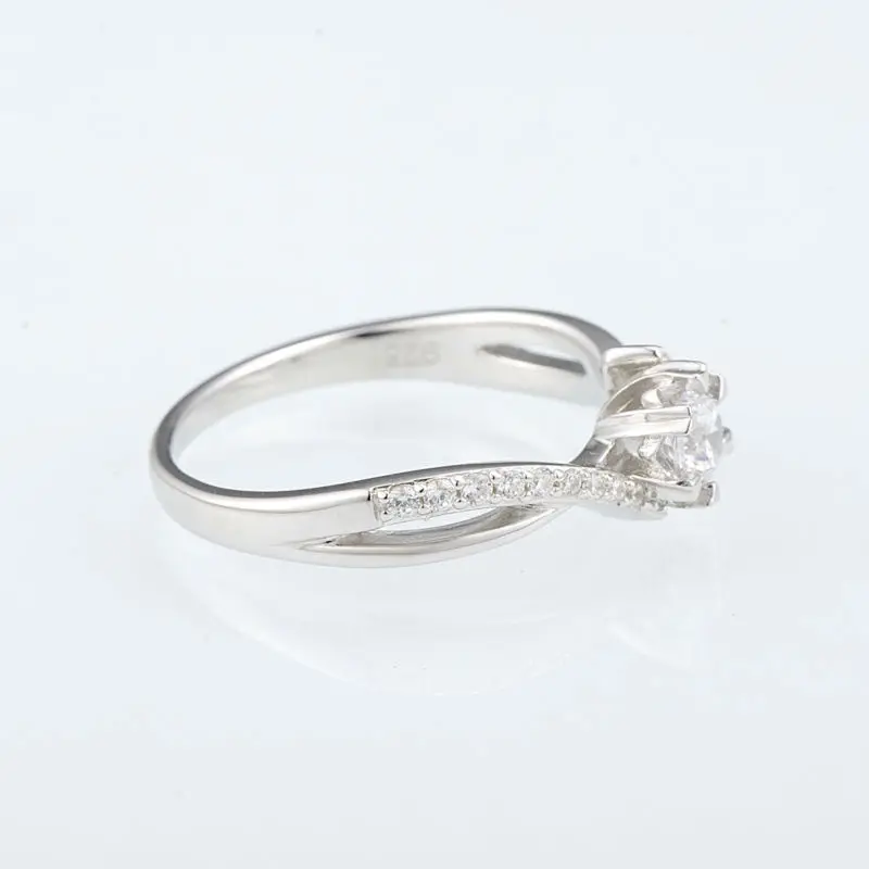 R303083WCZSL925-SV3-Silver Ring
