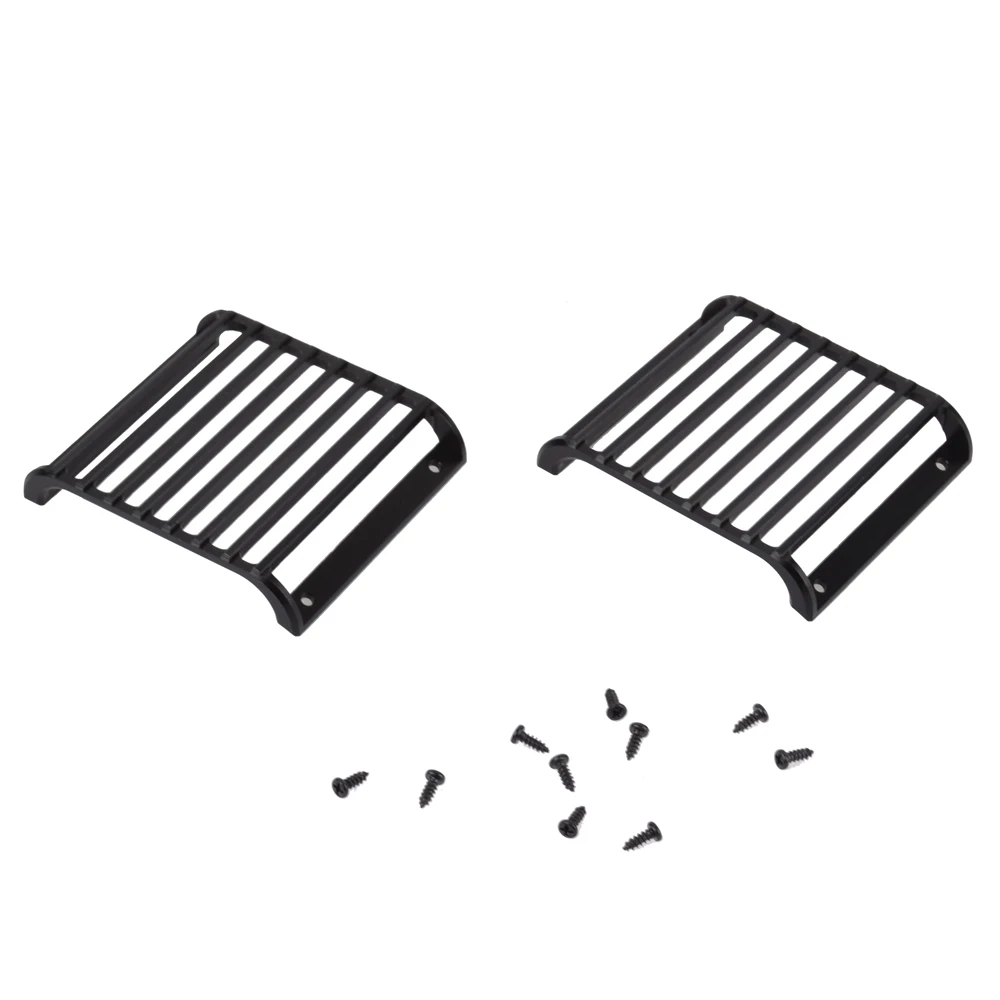 RC Metal Front Lamp Guards Headlight Cover Guard Grille for Traxxas TRX-4 TRX4 1/10 RC Crawler Car