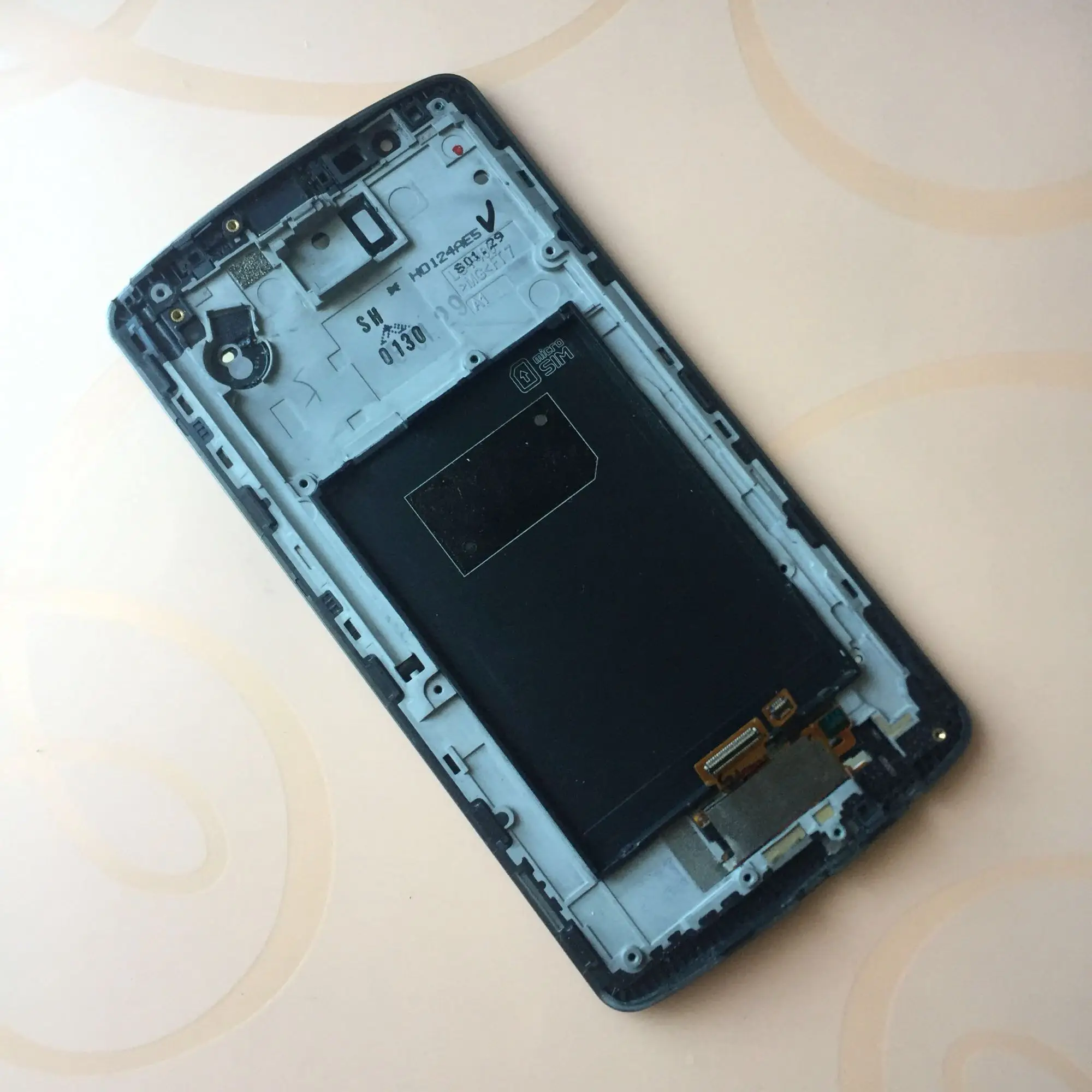 Для LG G3 LCD D850 D851 D855 сенсорный экран дигитайзер сенсорная панель стекло + ЖК-дисплей