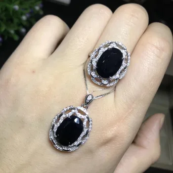 

Collares Qi Xuan_Dark Red Stone Simple Elegant Pendant Necklace_Real Necklace Set_Quality Guaranteed_Manufacturer Directly Sale