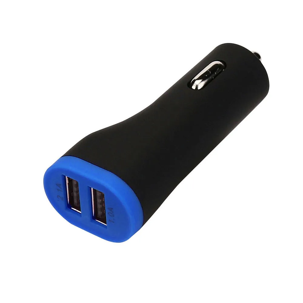 2.1A 12V автомобильное зарядное устройство двойной Переходник USB для зарядки в