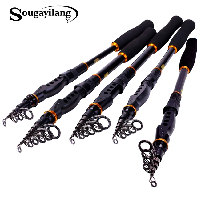 Best Price Sougayilang 99% Carbon Portable Telescopic Fishing Rod Spinning Fish Hand Fishing Tackle Casting Rod Good Carp Sea Fishing Pole Best Price Sougayilang 99% Carbon Portable Telescopic Fishing Rod Spinning Fish Hand Fishing Tackle Casting Rod Good Carp Sea Fishing Pole