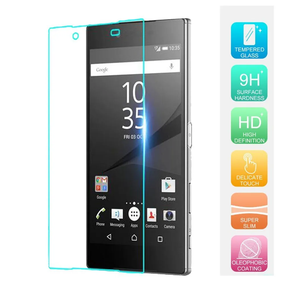

2.5D 9H Tempered Glass Screen Protector for Sony Xperia Z1 Z2 Z3 Z4 Z5 Plus & Compact & Premium HD Screen Protective Glass Film