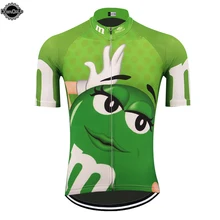 M& M велосипедная футболка Зеленая Мужская с коротким рукавом велосипедная одежда Джерси ropa ciclismo Команда Одежда для велоспорта Майо ciclismo даунруп