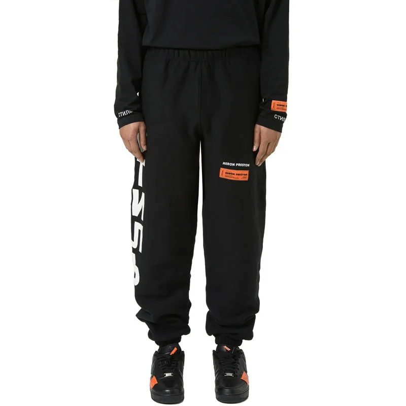Hip Hop Heron Preston Sweatpants Fashion High Quality Heron Preston Sweatpants Casual Joggers Heron Preston Trousers Sweatpants