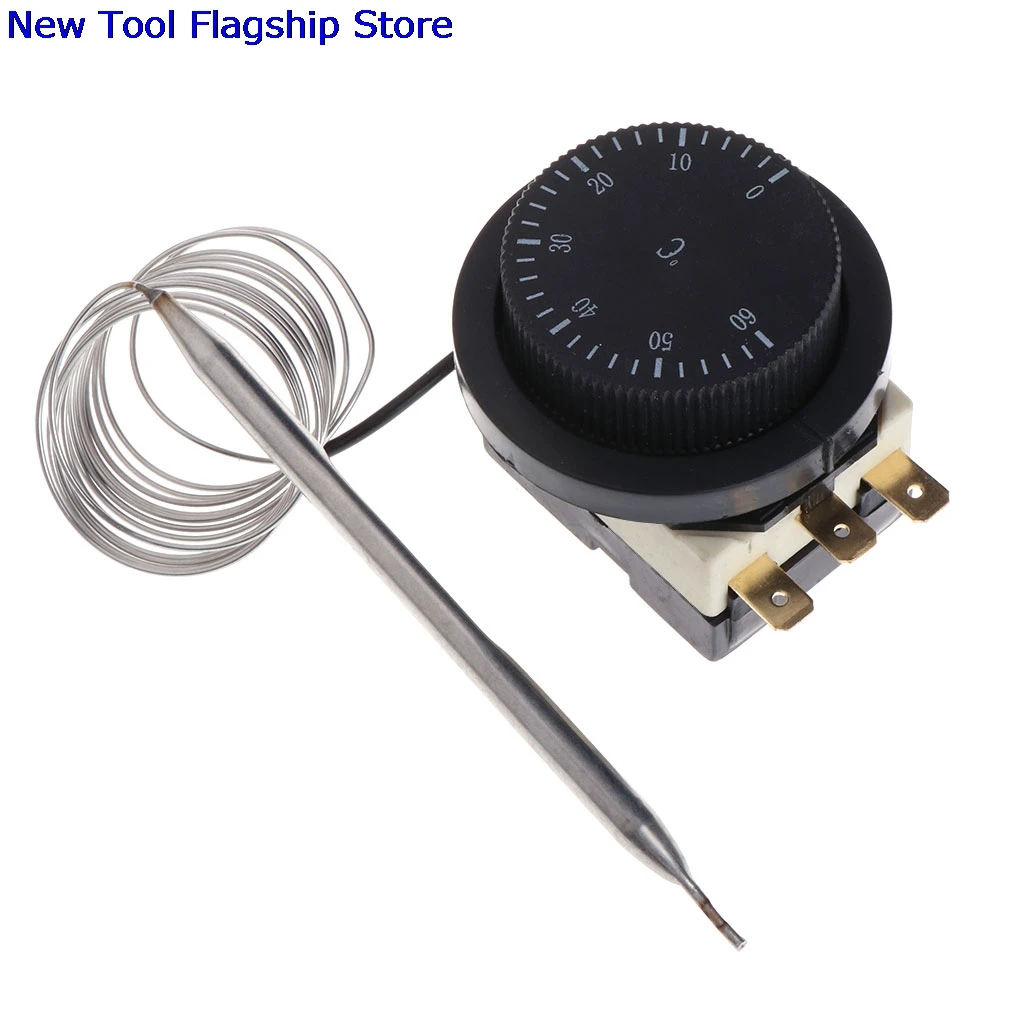 Thermostat capillaire contr/ôl/é 250 V//380 V 16 A 0-60 /°C